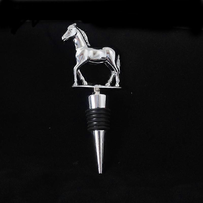 1pc Wine Bottle Stopper Horse Design Bottle Plug  Gift Bottle Accessory
