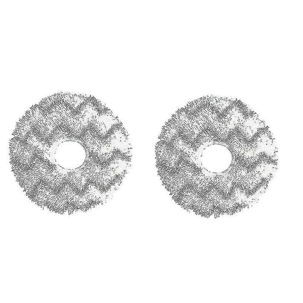 2pcs Replacement Accessories Wave Pattern Mop Cloth Pads