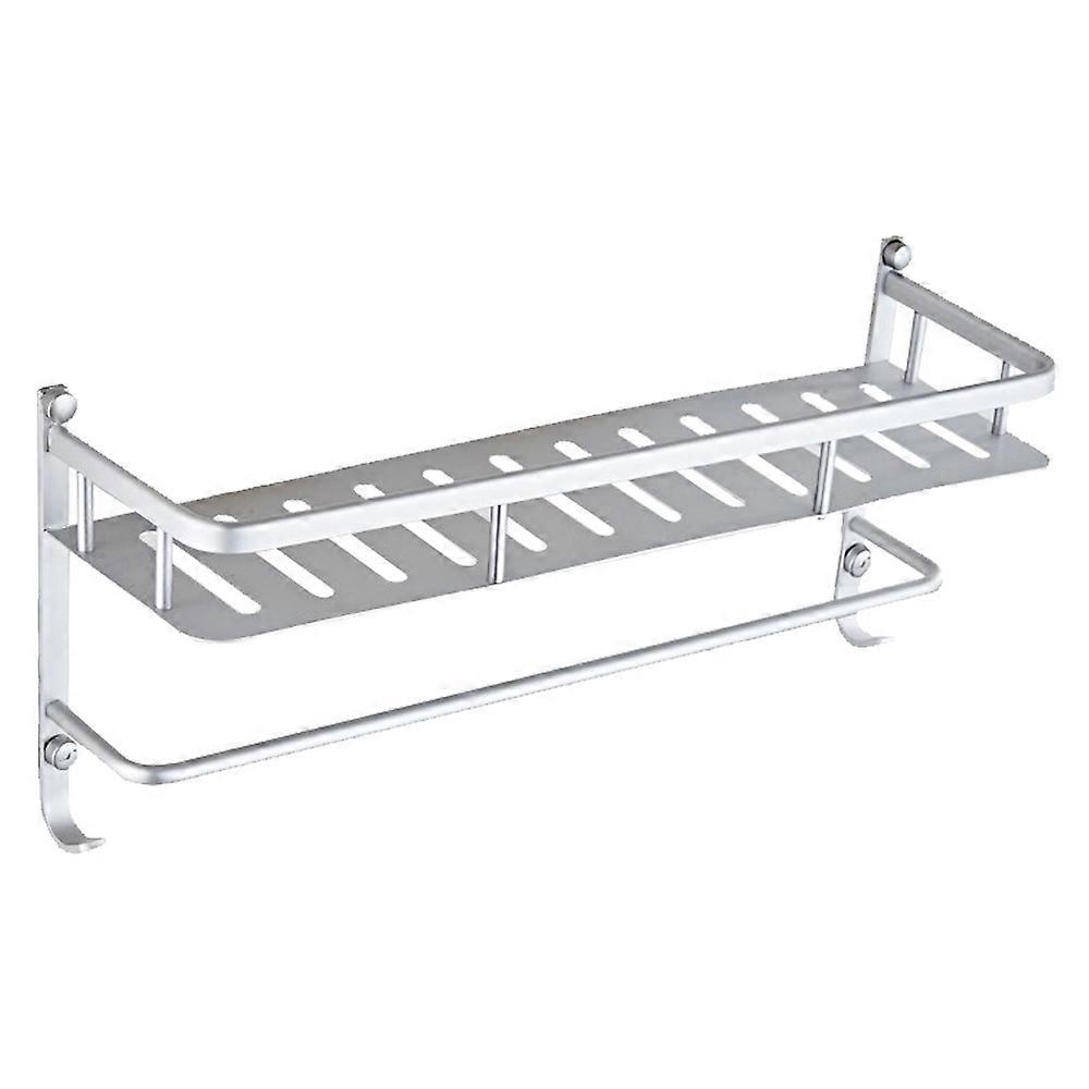 Collapsible towel rack Wall mounted toilet towel rack modern grey finish