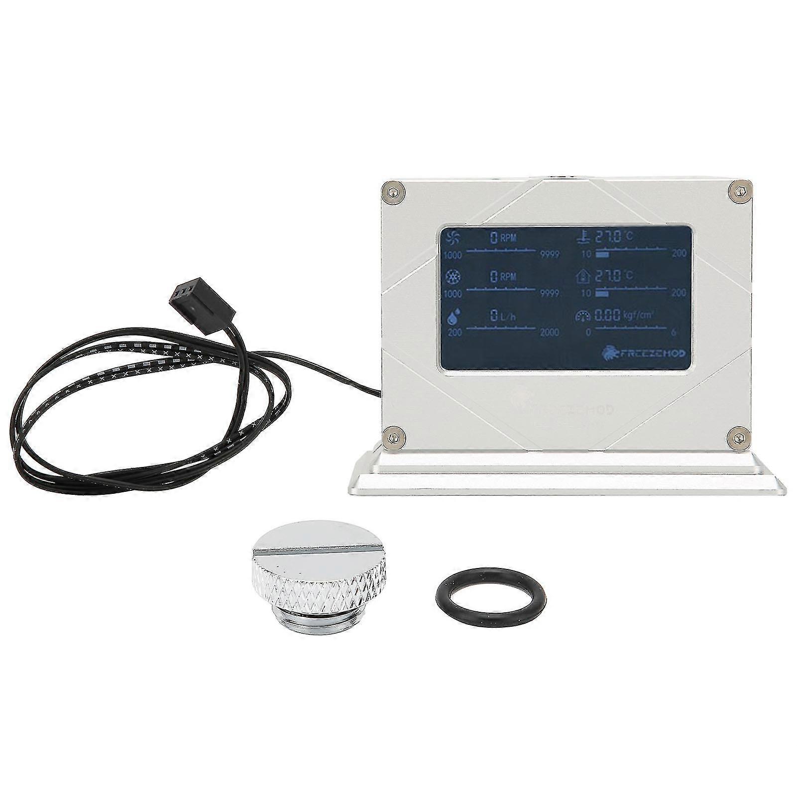 Intelligenter Wasserkühlungssystem-Monitor LSJZNRB Desktop-Version Emperature Luftdruck Wasserpumpe PWM
