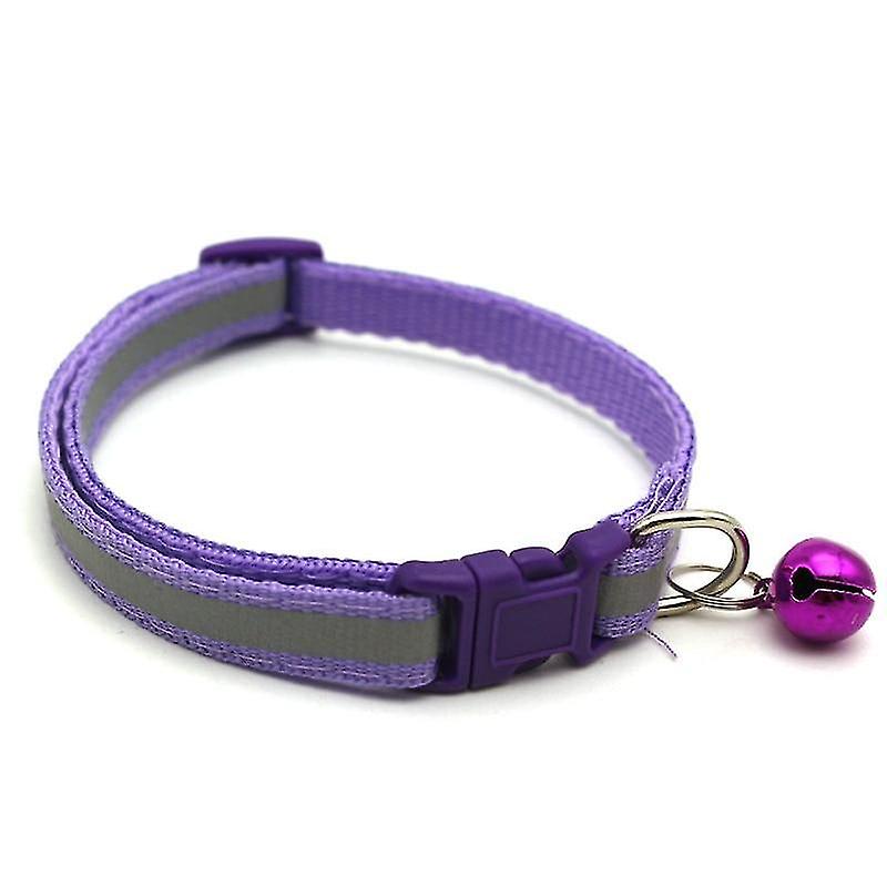 purple cat collar