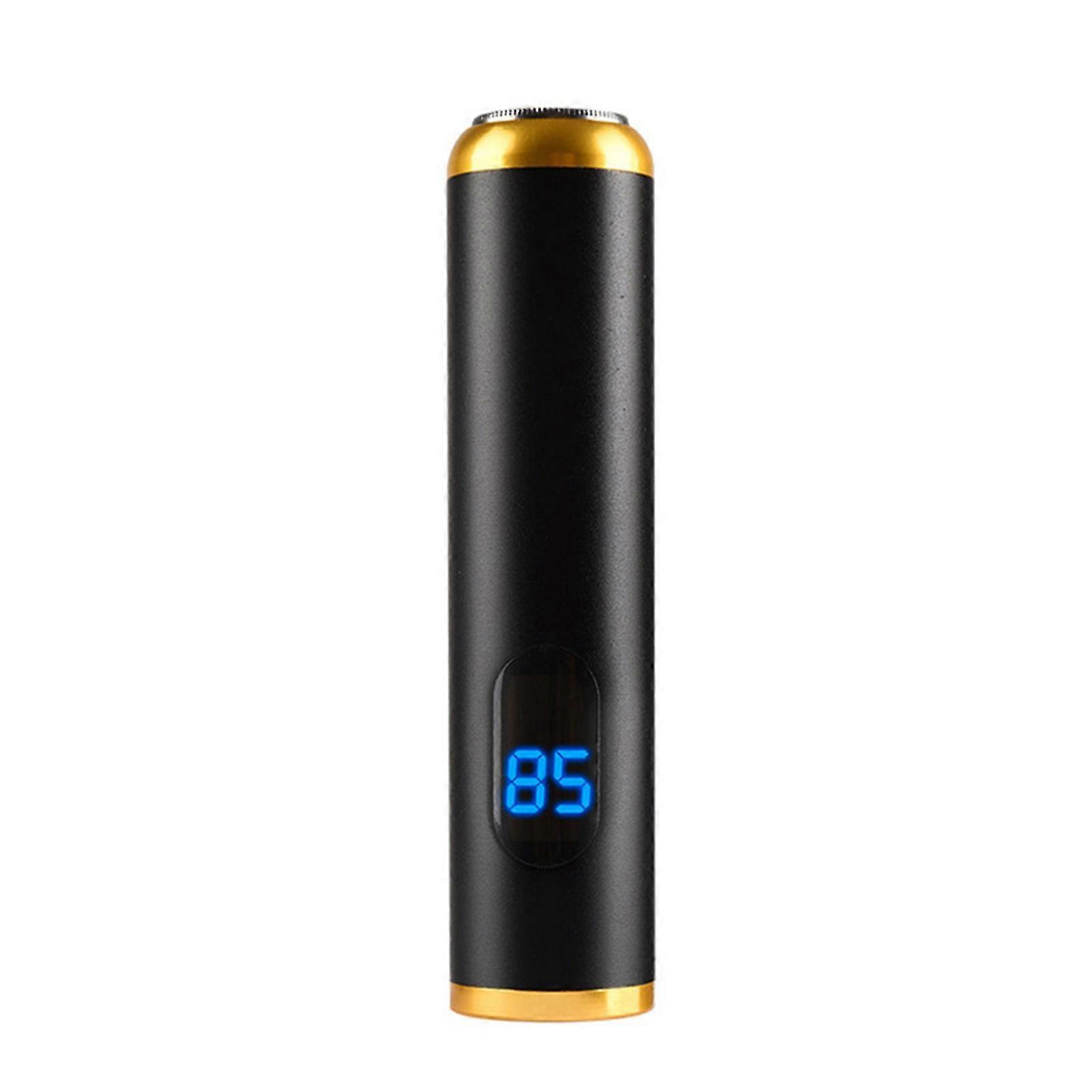 Mini Rasoir Électrique Homme Type-c Rasoir Chargeable Lcd Affichage Numérique Portable Nez Tondeuse à Cheveux