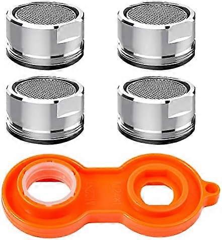 TCGG-Set de 4 aeratoare, Inox, Argintiu