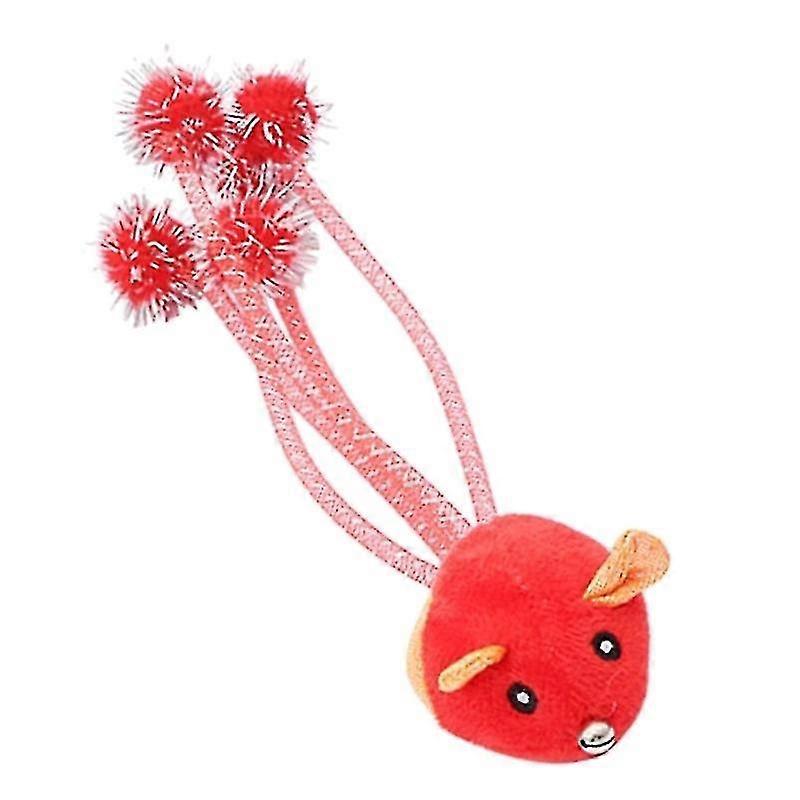 Cat Mouse Toy Plush - Mouse Kitten Catnip Long Tail Toy for Indoor Cats