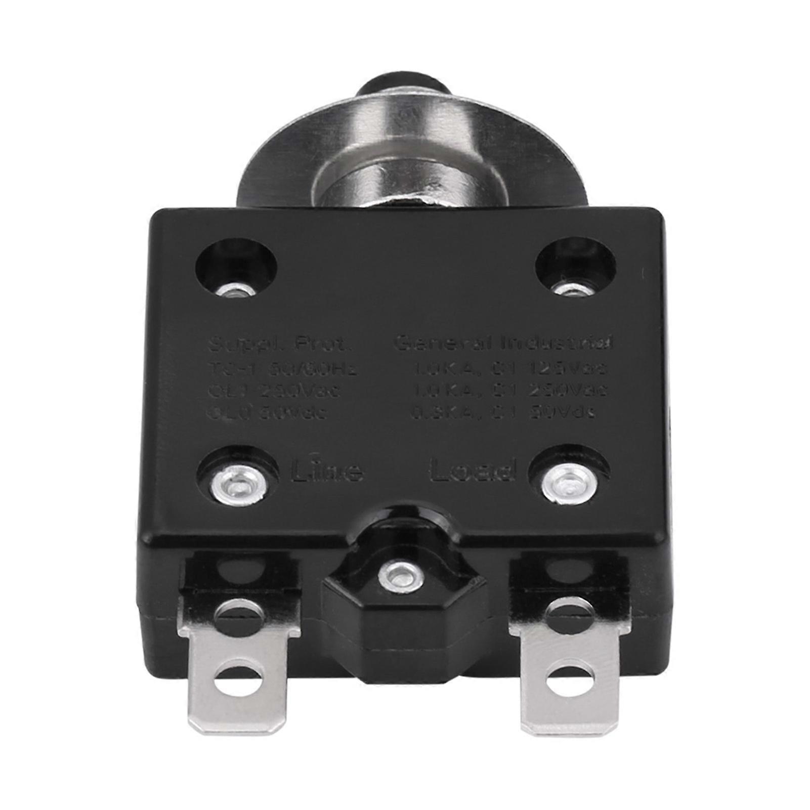 Manual Reset Circuit Breaker Overload Protector - 8A