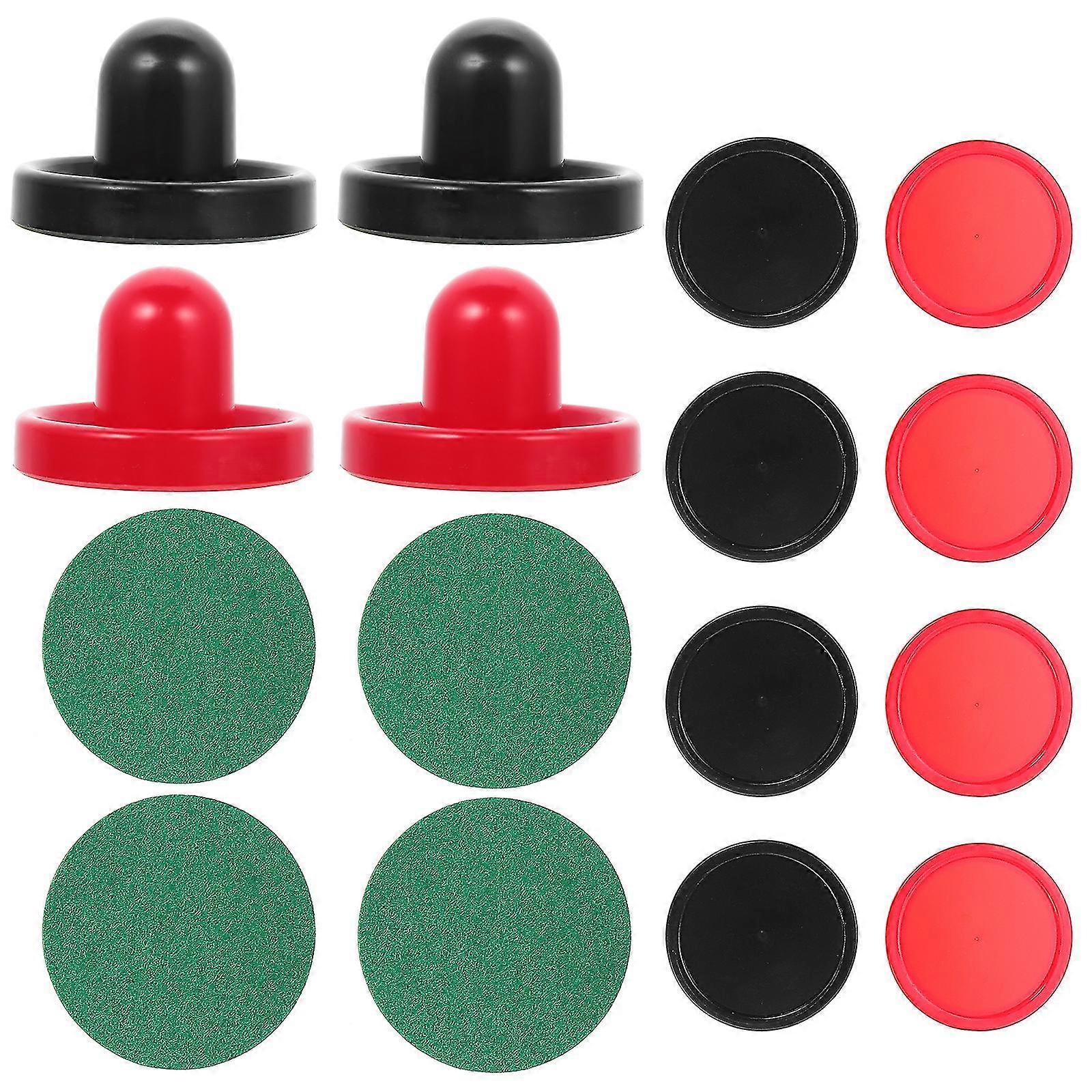 ملحقات مكتب الألعاب طاولة الهوكي الهوائي المجاذيف هوكي الهواء كرات الصولجان طاولة الهوكي الهوائي مقابض أهداف استبدال الهوكي الهوائي