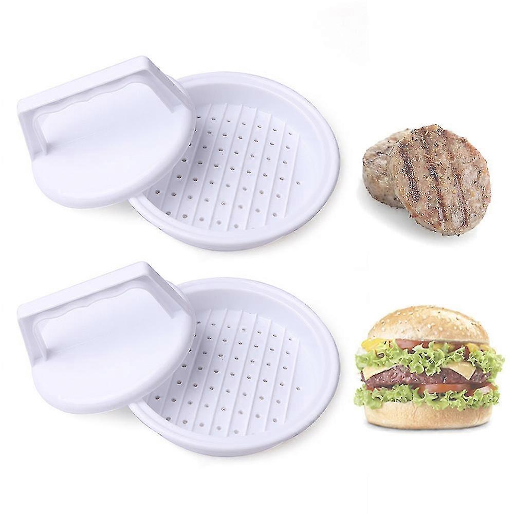 Plastic Hamburger Multifunctional Meat Cake Mold Is Suitable For Picnic And Barbecue Kitchen Tools