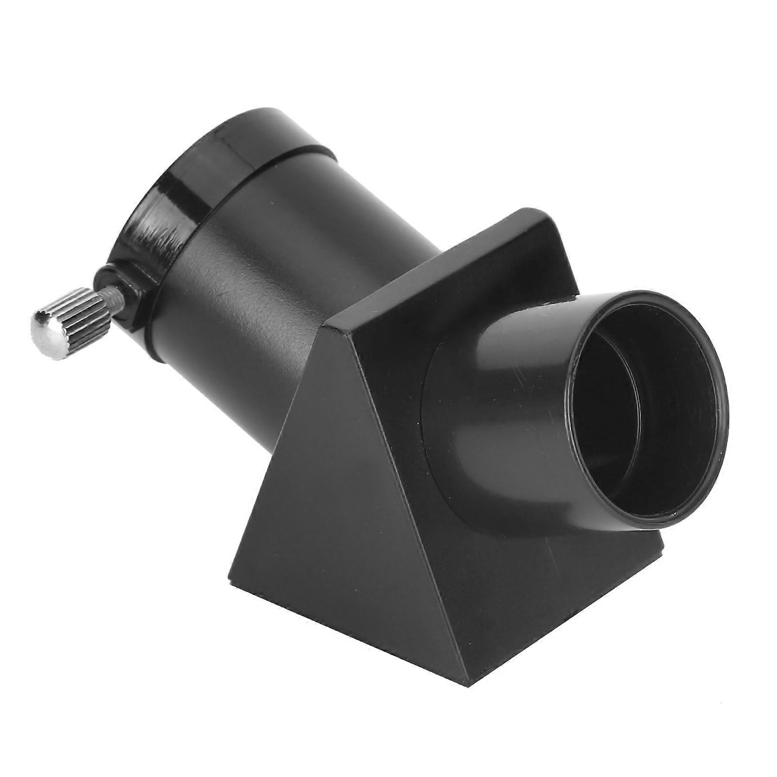 Astronomical Telescope Diagonal Mirror 0.965 Inch 45 Degree Black Refraction Accessory