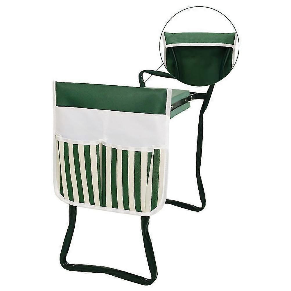 حديقة مقعد الراكع البراز مع حقيبة أداة قابلة للطي حديقة الراكع أداة أكياس في الهواء الطلق العمل المحمولة حقيبة مقعد التخزين