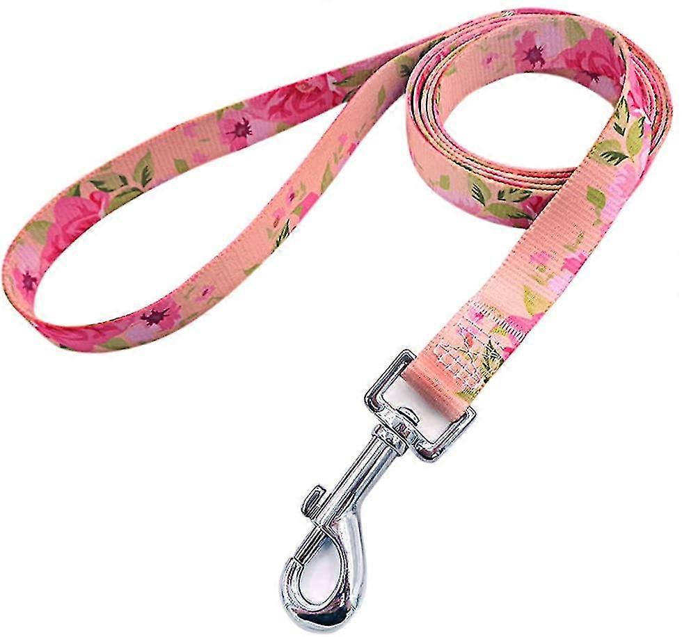 Colorful Boho Floral Nylon Dog Leash