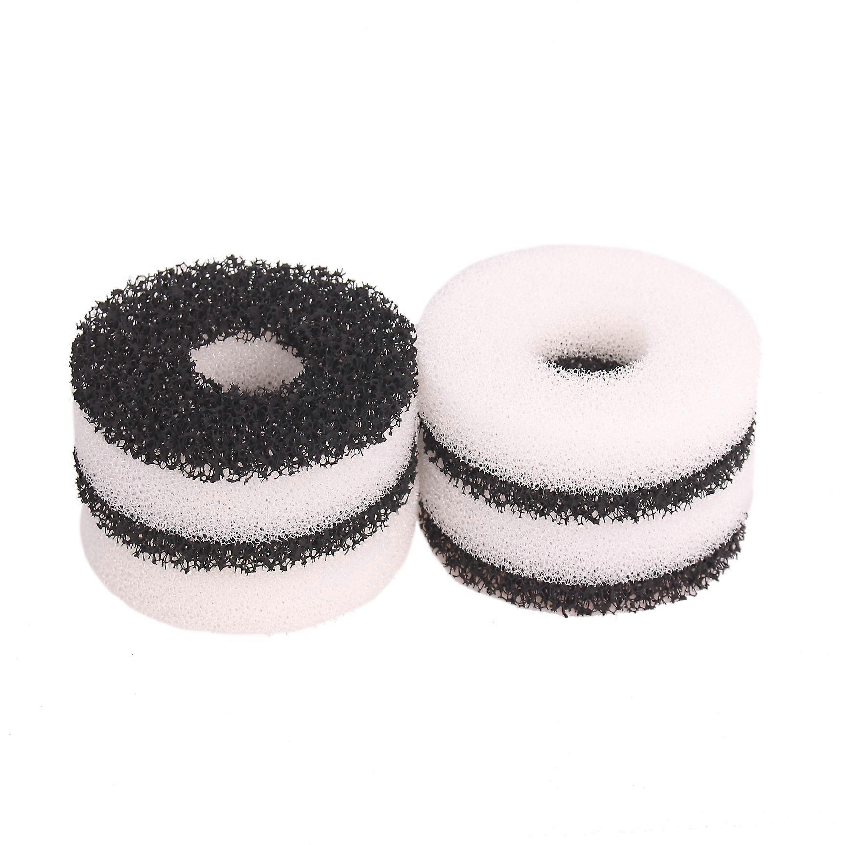 Kompatibles Filterschaum-Kohlering-Service-Kit passend für Biorb-Filter (4x Schaumstoff, 4x Kohleschaum)