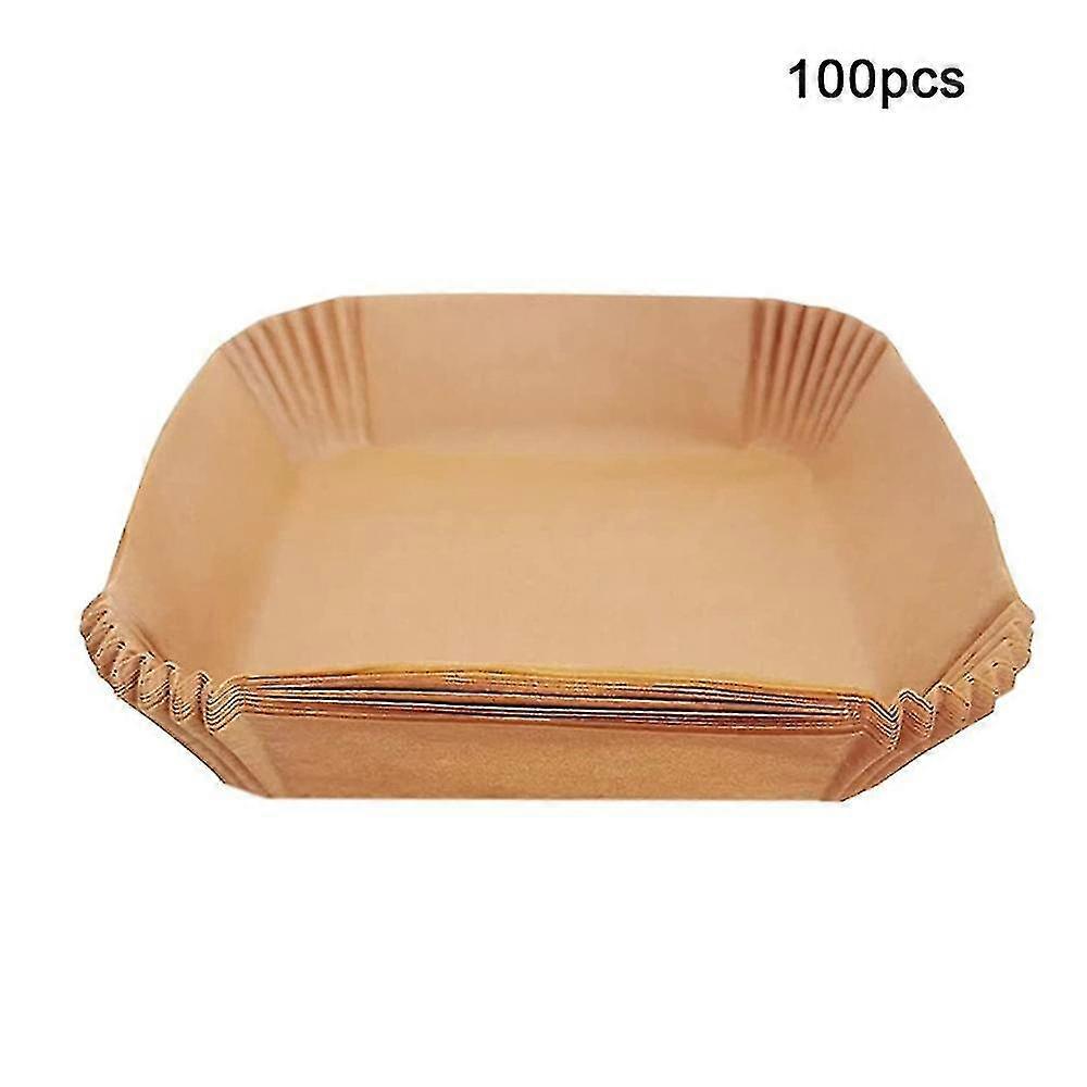 Air Fryer Disposable Paper Liner Non-stick Square Steamer Baking Liner