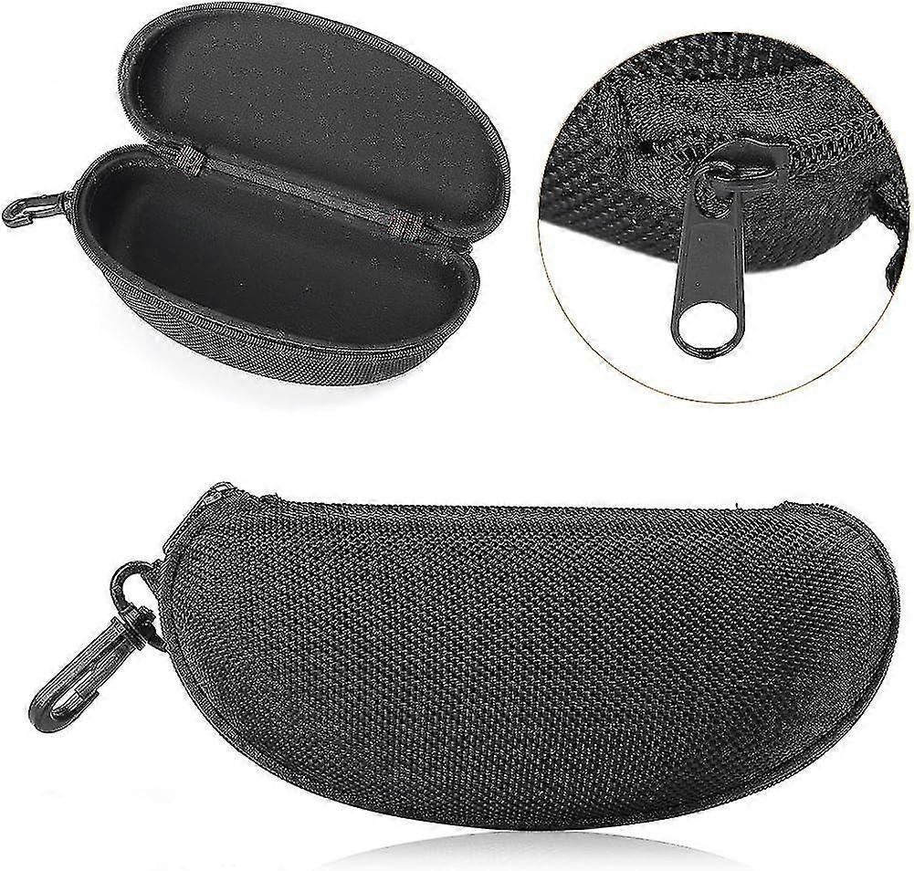 Black Sunglass Case With Clip - Storage & Protection