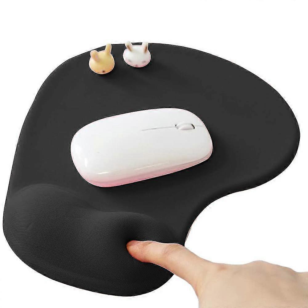 Mouse Pad Memory Foam Wrist Ergonomically Non-Slip Mouse Pad Hand