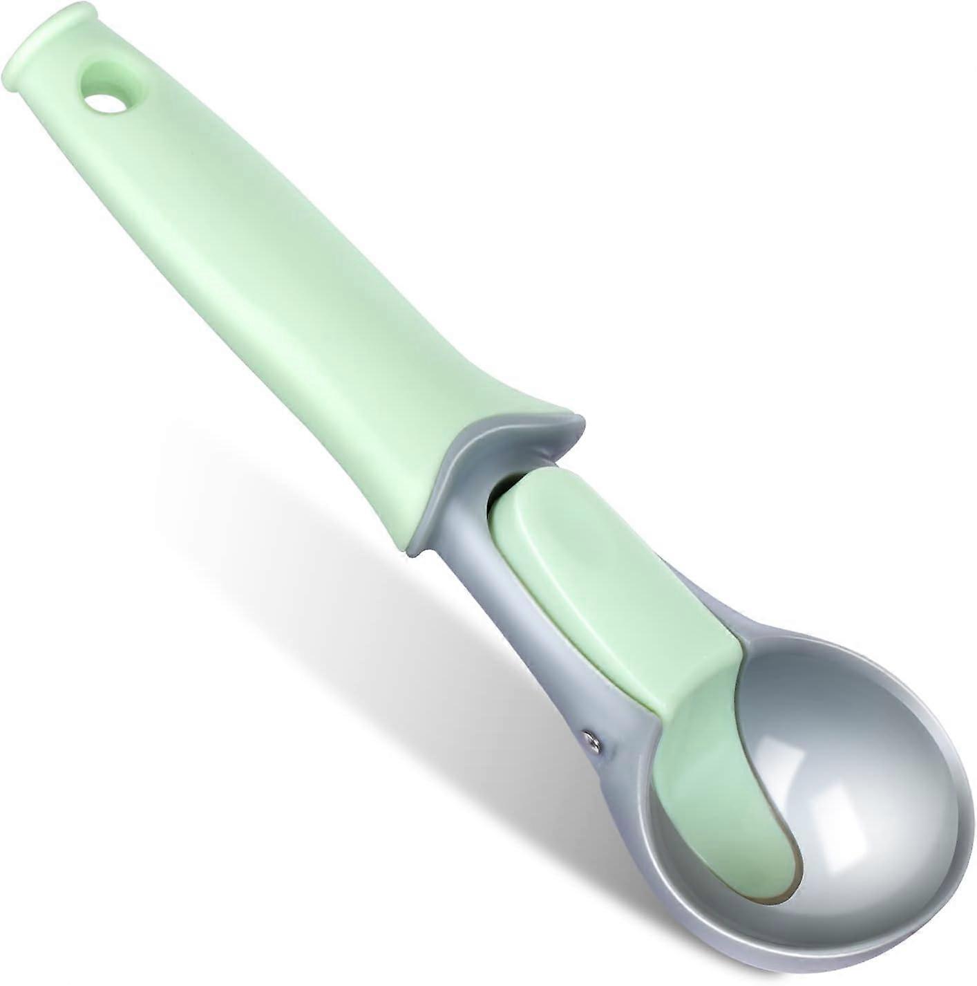 Ice Cream Scoop Non-Slip Ice Cream Spoon for Ice Cream, Meatballs, Fruit Puree, Mashed Potatoes (21 x 5.5cm)