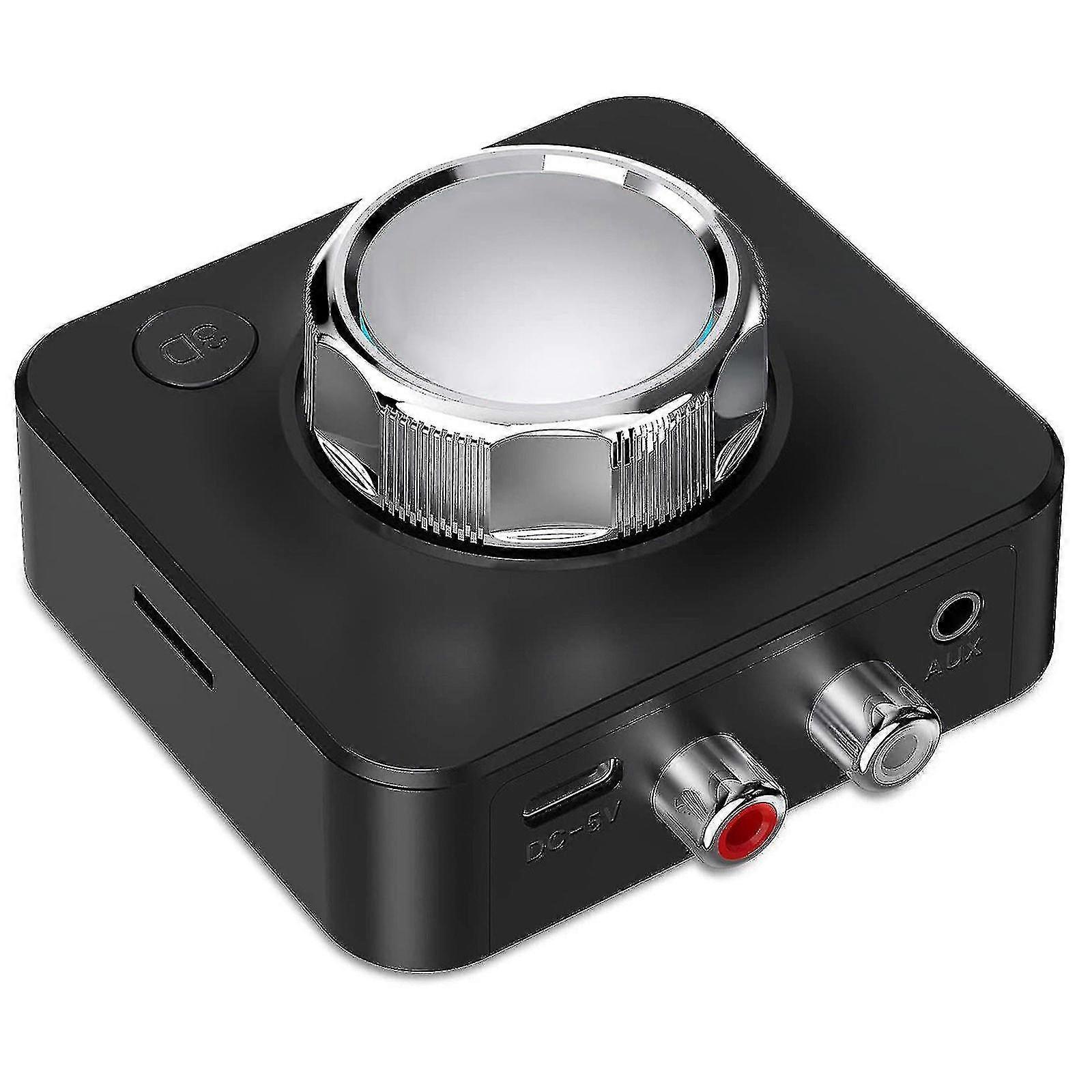 Bluetooth 5.0 Audio Rca Receiver Bluetooth 5.0 Transmitter Receiver Wireless Nfc 3.5mm Aux To 2 Rca Audio Adapter