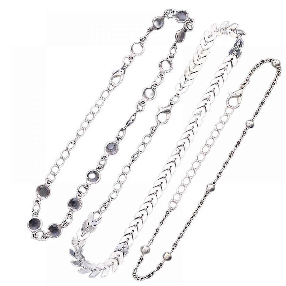 Women's Simple Chain Ankle/Summer Beach Beaded Butterfly Ankle Gift