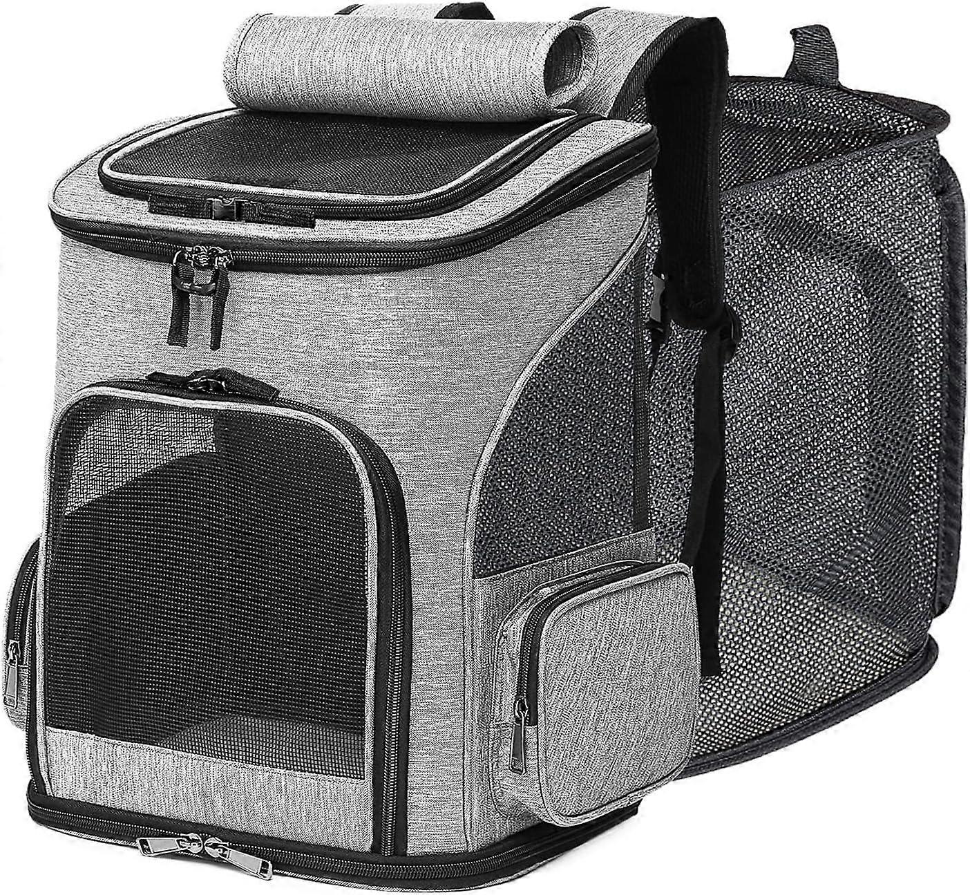 Cat Backpack Carrier Expandable Mesh Breathable Backpack
