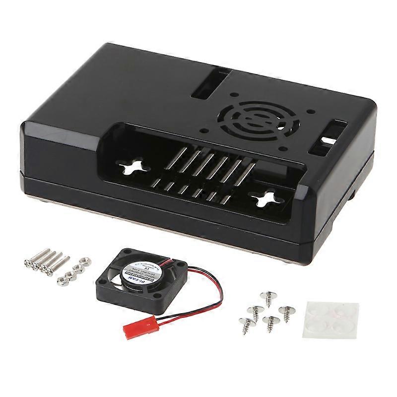 1PC Clear Case for Raspberry Pi 3 Model B Acrylic Case with Cooling Fan
