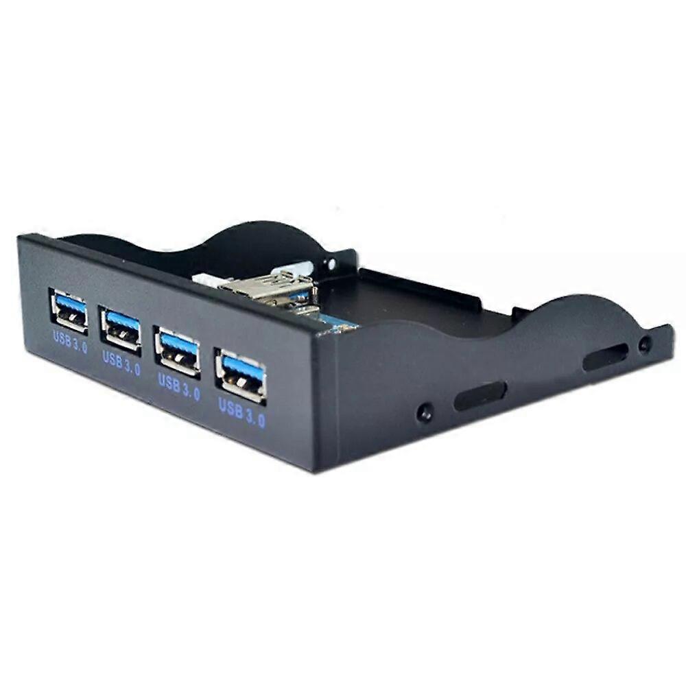 USB HUB 19+1 20Pin 4 Port USB 3.0 Front Panel Combo Bracket USB3.0 Hub Adapter for PC Desktop 3.5\