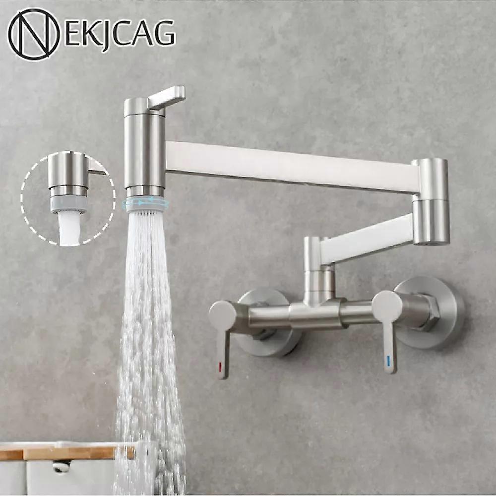 In De Muur Water Mengklep Verborgen Warme En Koude Douche Kraan