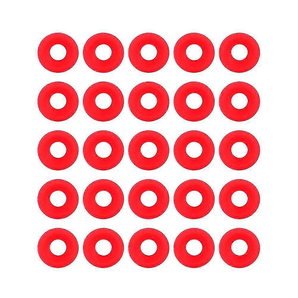 25kpl punaiset silikoniset Grolsch-tiivisteet Swing Flip Top -pulloon Home Brew -olutpullon tiivisteet Tw