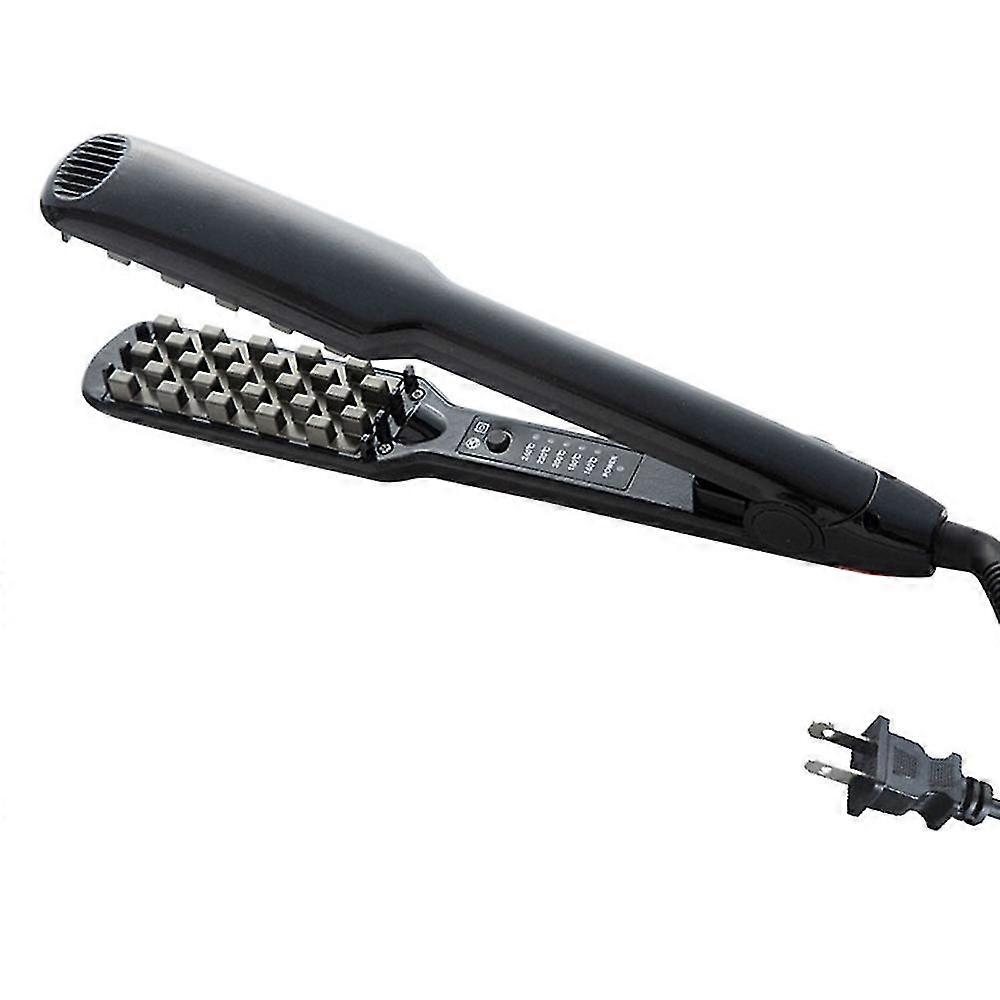 Professional Volumizing Hair Iron - Ceramic Tool with Adjustable Temperature
