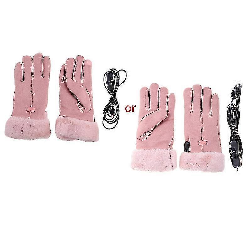 Touchscreen Gloves Usb Rechargeable Heating Gloves For Outdoor Montorcycle