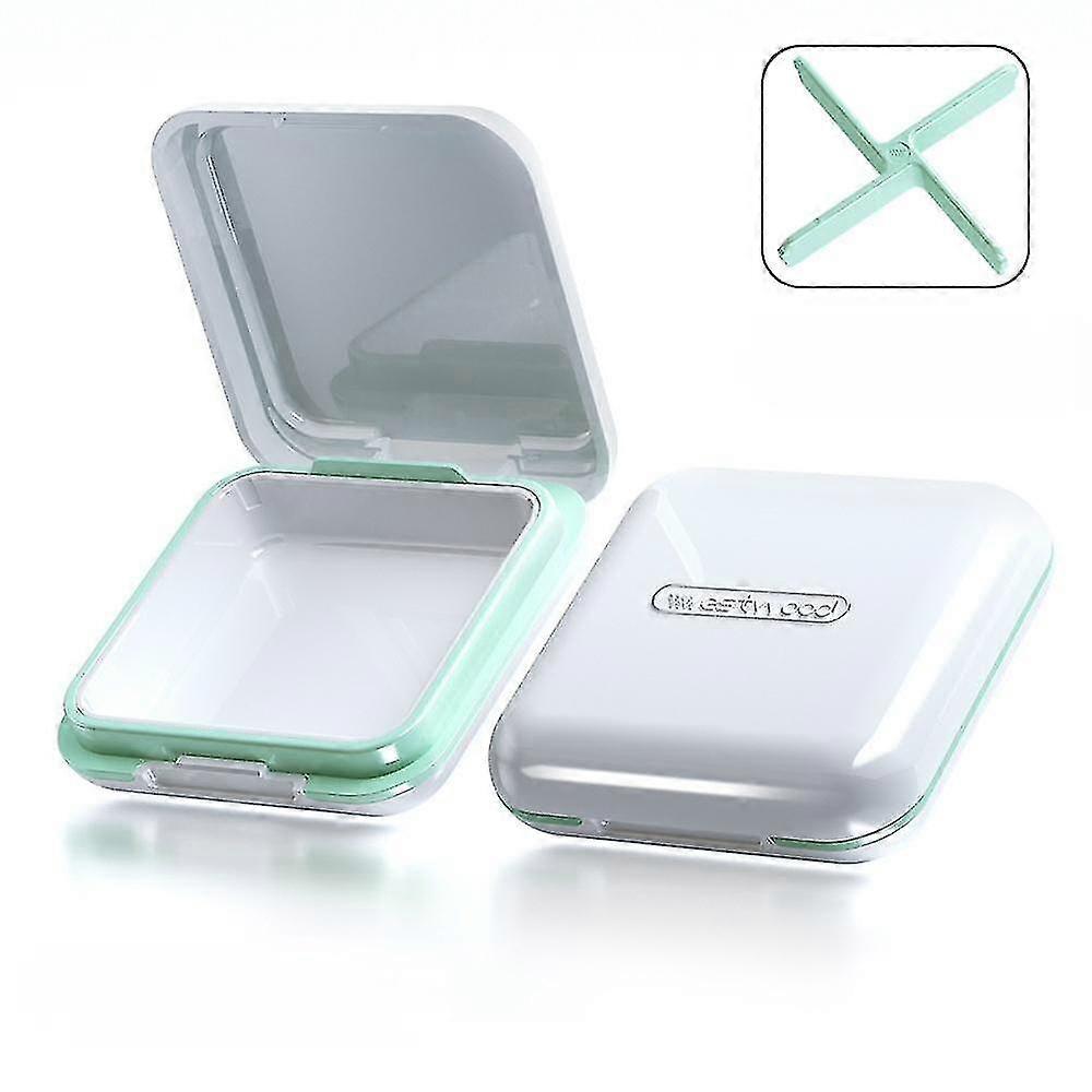 Portable Braces Storage Box Plastic Teeth Sealing Box
