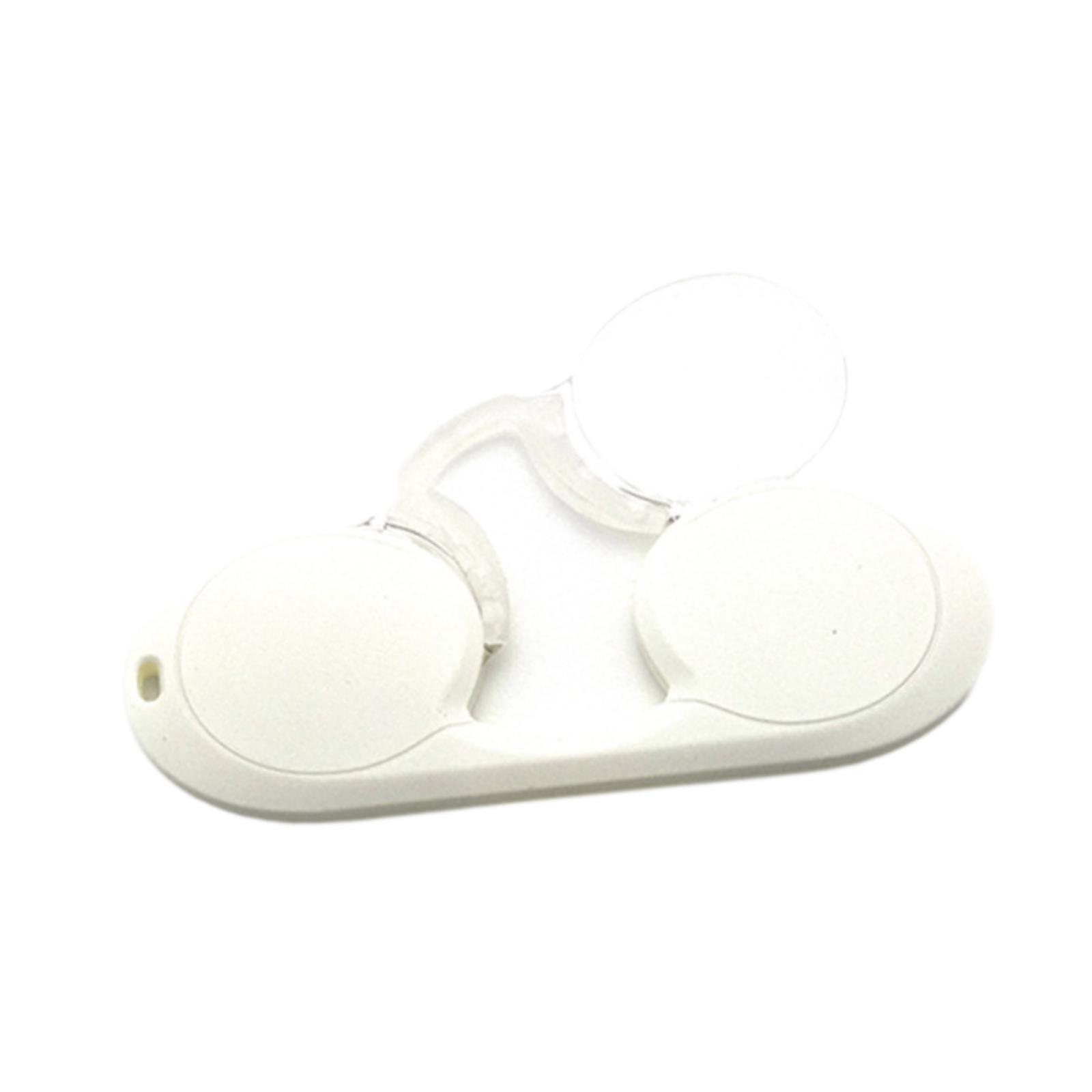 Nose Clip on Reader Thin Mini Armless Reading Glasses