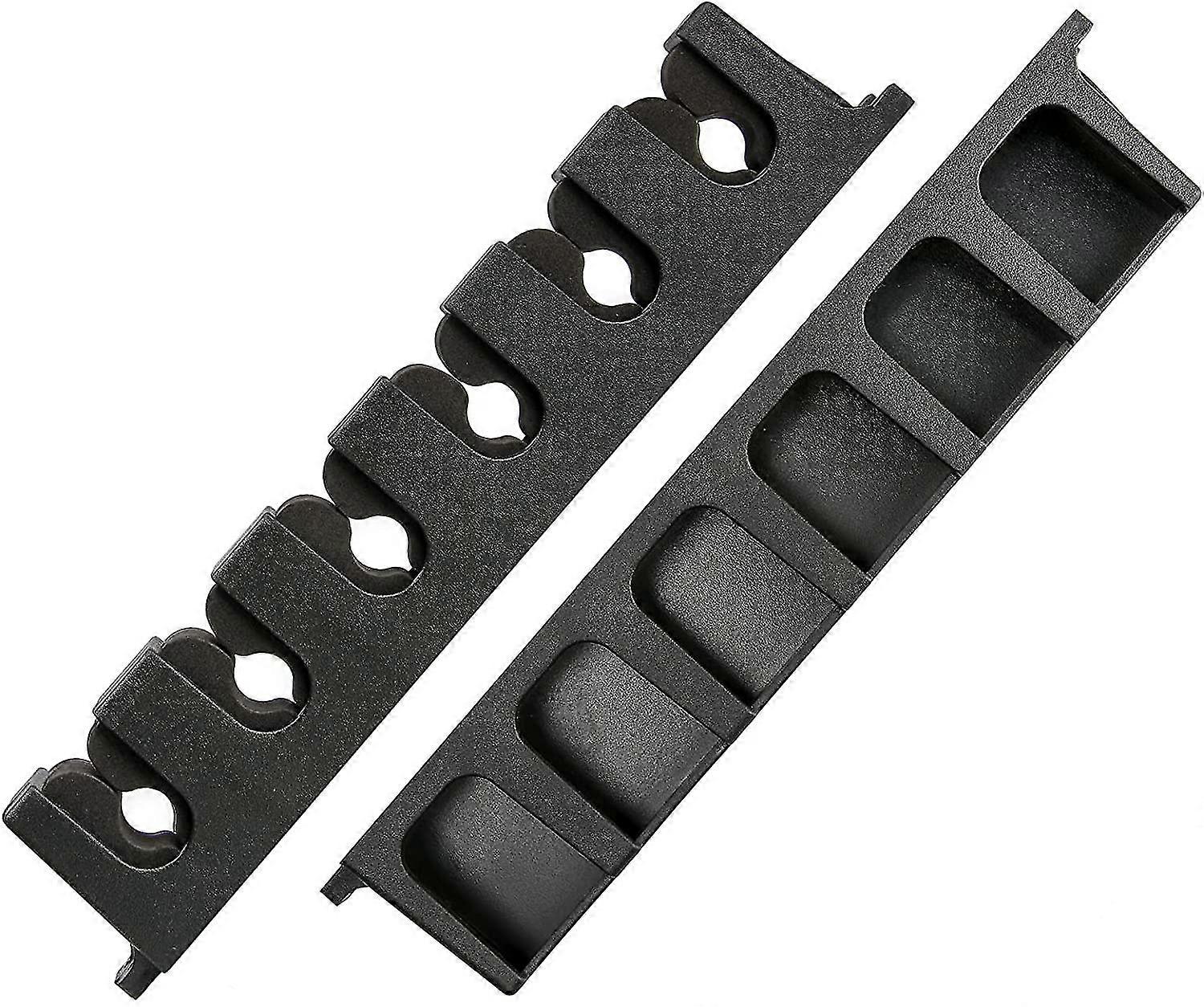 Sunrain 6 Pool Cue Rack, Billiard Stick Holder Wall Mount, Pool Table Rods Clip