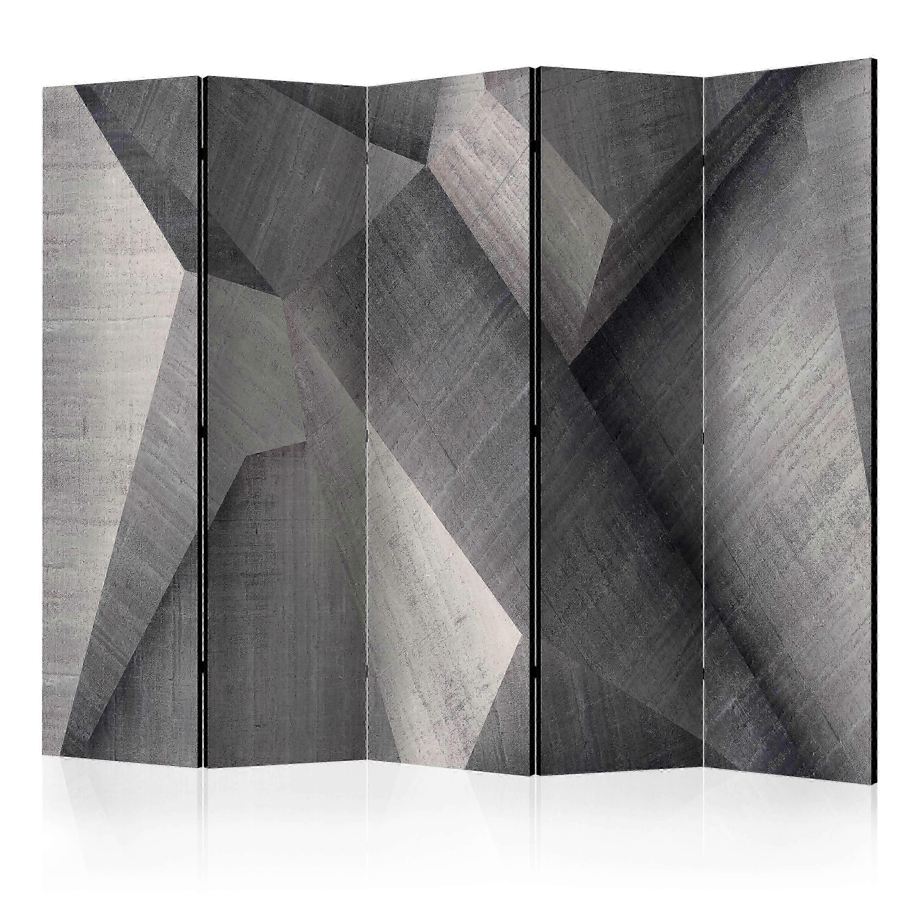Room Divider - Abstract concrete blocks II