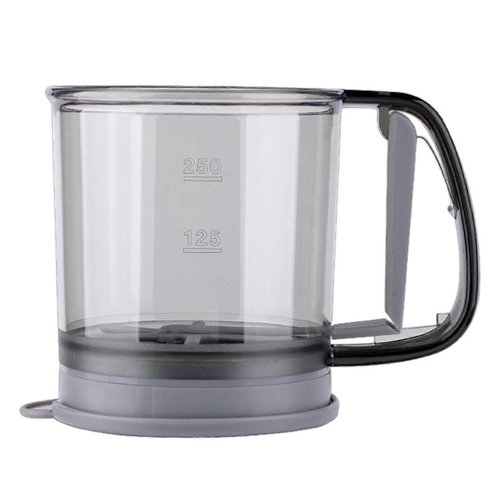 Flour Sieve Effortless Flour Sifting Handheld Dual-Layer Transparent Anti-rust Flour Sieve for Smooth Baking