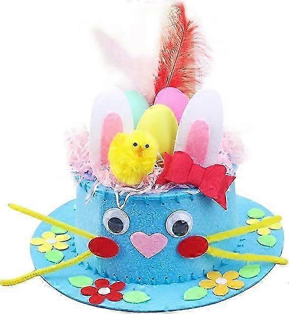 Easter Bonnet Kit - DIY Hat Decoration Set for Children's Easter Crafts