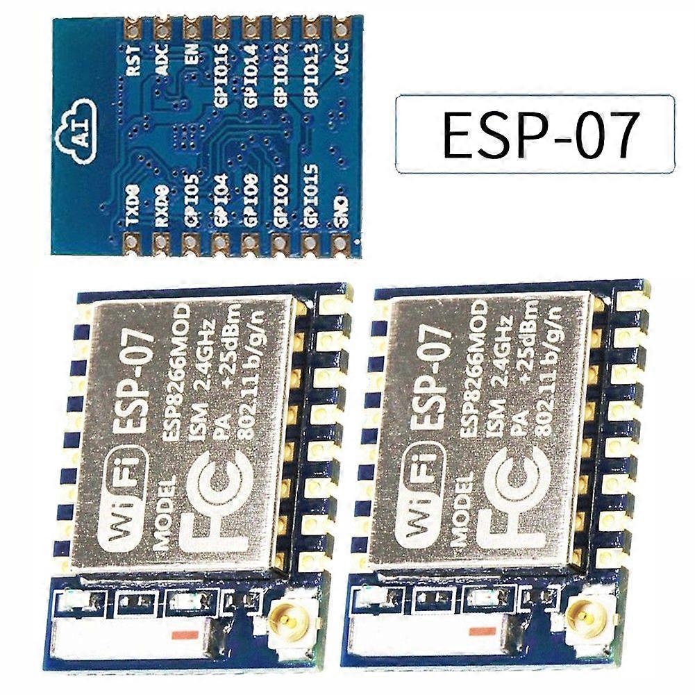 2 stks ESP8266 Seriële WIFI Remote Seriële Poort Draadloze Controle WIFI Module ESP-07 Drie Modi LWIP Protocol Controle Module