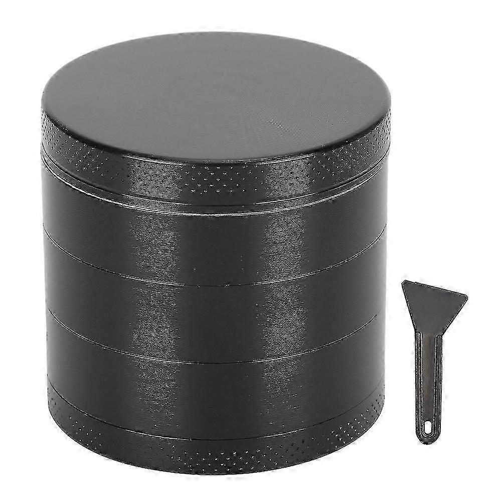 Zinc Alloy Herb Grinder 53mm - 5 Layers Double Layer Filter Grinding Tool for Pepper and Spices