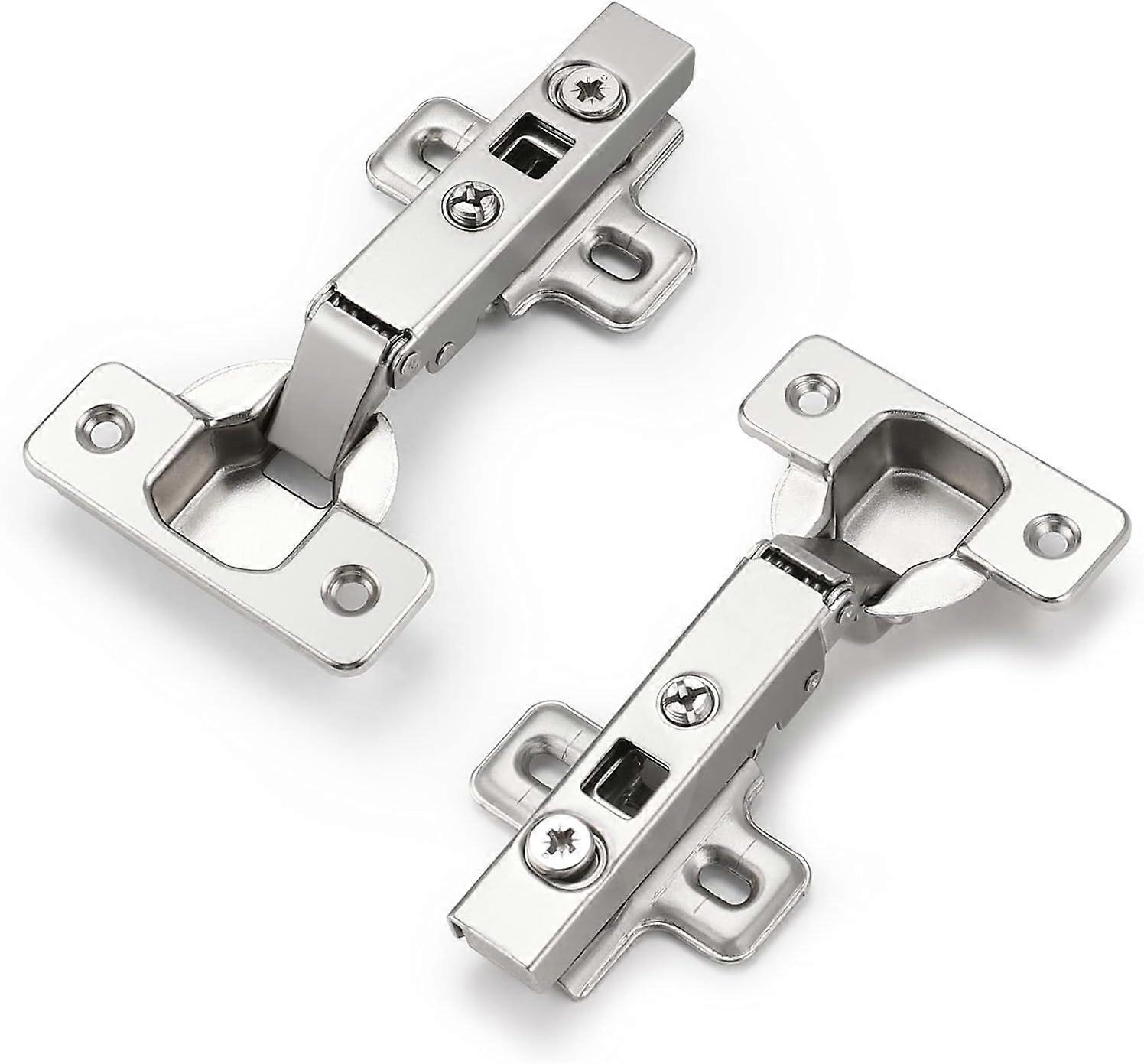 Concealed Hinges, Clip-On Full Overlay Design, Optimal for Frameless Cabinets