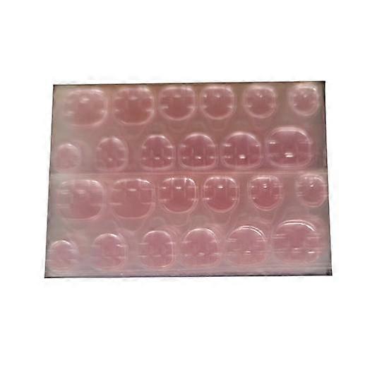50 Sheets Nail Jelly Glues Good Adhesion Invisible Ultra-Thin Press on Wide Application Apply Fake Nails