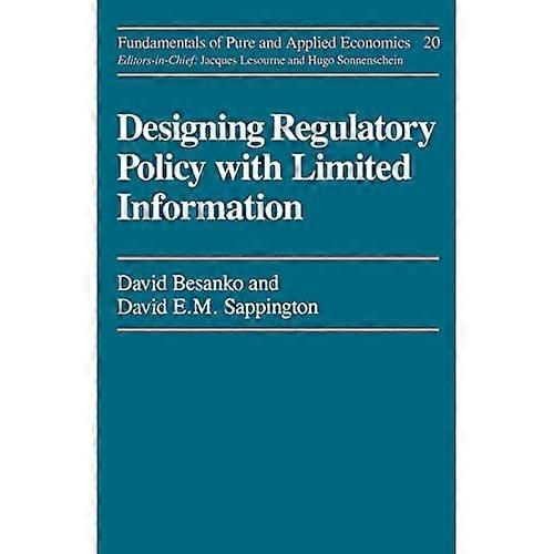 DESIGNING REGULATORY POLCY, Vol. 20