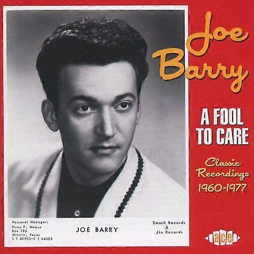 Joe Barry A Fool to Care CD (2012)