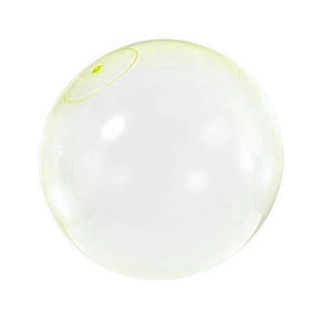 כדור חוף כדור בועה מתנפח משחק חיצוני ערכות משחק אינטראקטיביות לחצר החוף דשא מים לבריכת משחקים כיף קיץ G צהוב 70 ס"מ