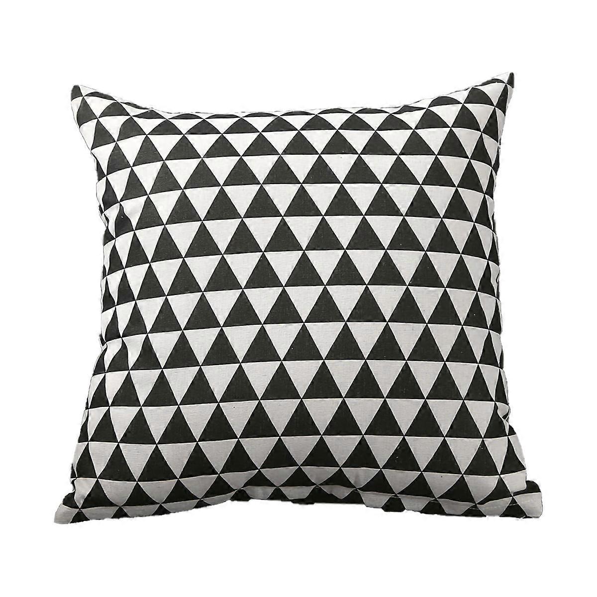Home Pillow Case Sofa Cushion Accessories Linen Nordic Style Daily Use Home Textiles