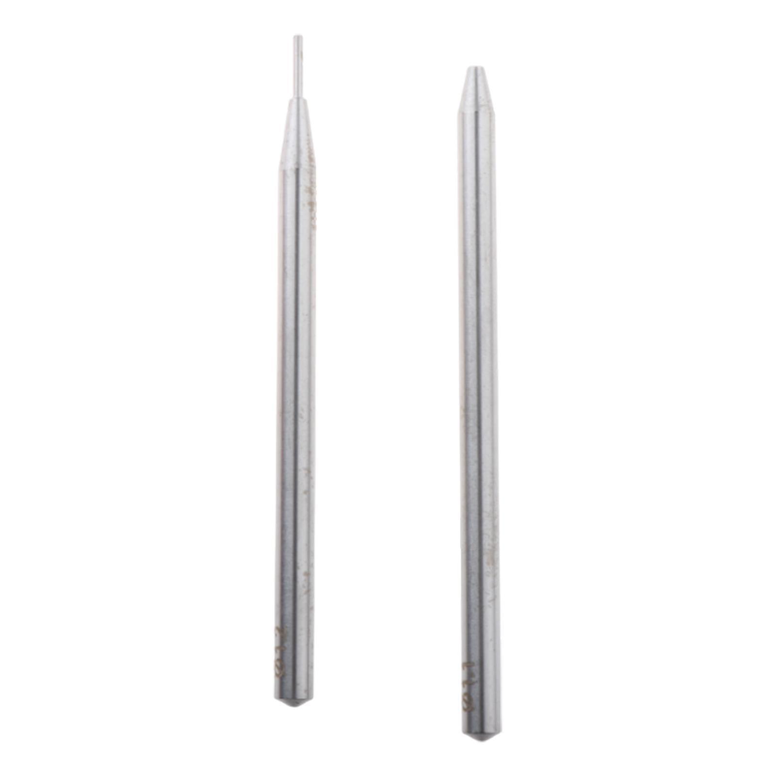 2 Pieces Pin Punches Ceramic Bead Remove Tools Portable Watch Movement Tool