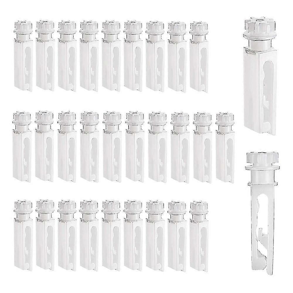 unique 30pcs Vertical Blind Stem Replacement White Stems for Vertical Window Blind Vertical Blind Carrier