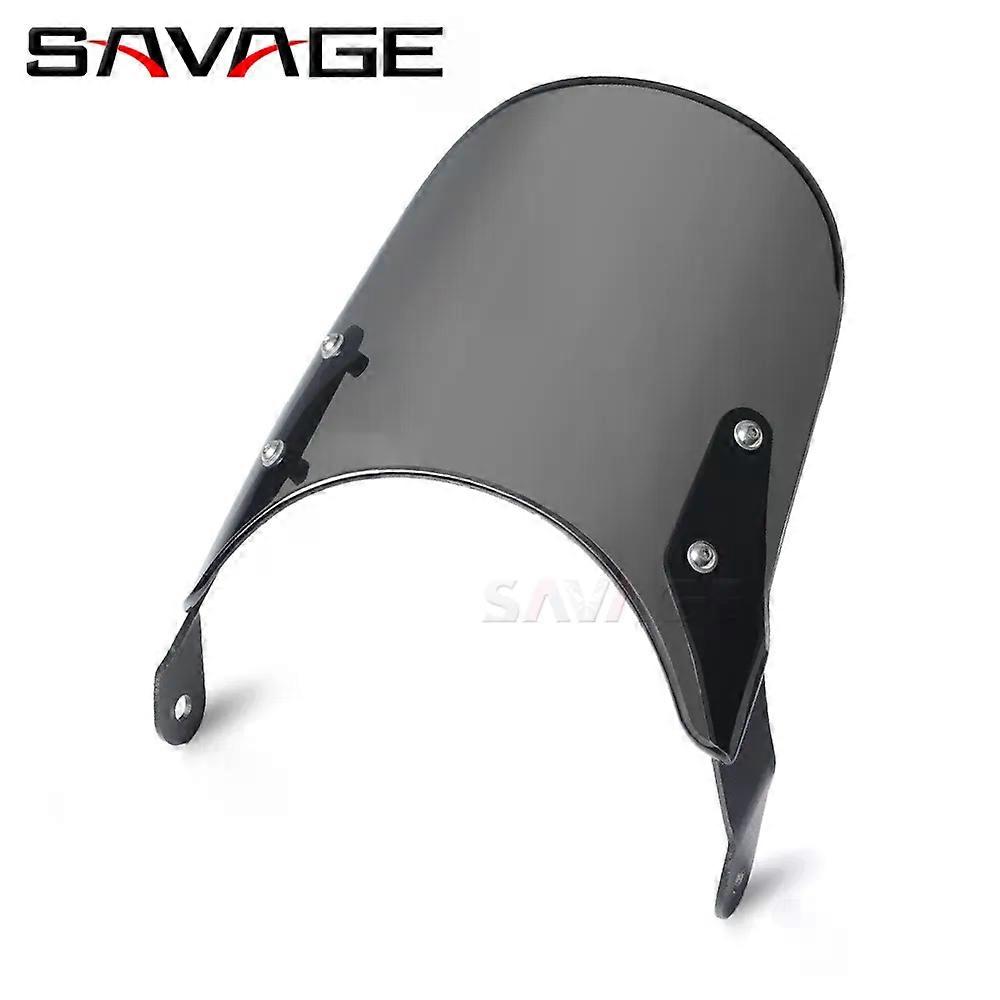 Windscreen Windshield compatible for XJR1300 XJR1200 XJ 600S 400 Diversion SR500 SRV 250 600 Pare-Brise Motorcycle Wind Deflectors MAXP