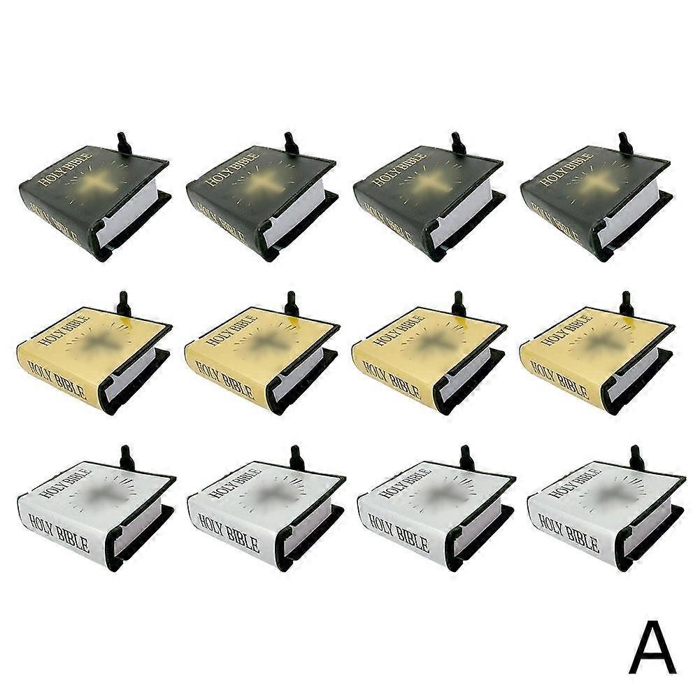 가톨릭 성경 1:12 스케일 미니어처 읽기 가능한 종교 책
