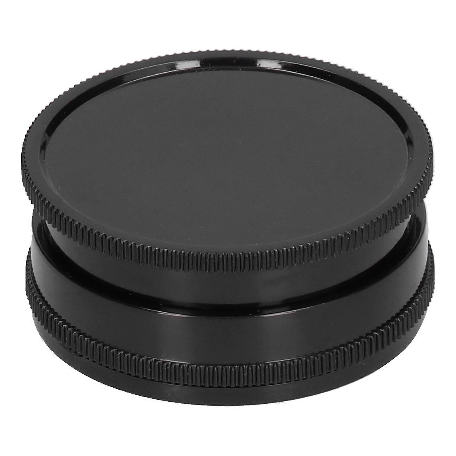 Plastic Flat Smoke Grinder - Durable Smoke Crusher, Compact Grinding Tool, Ideal Gift for Herb Enthusiasts