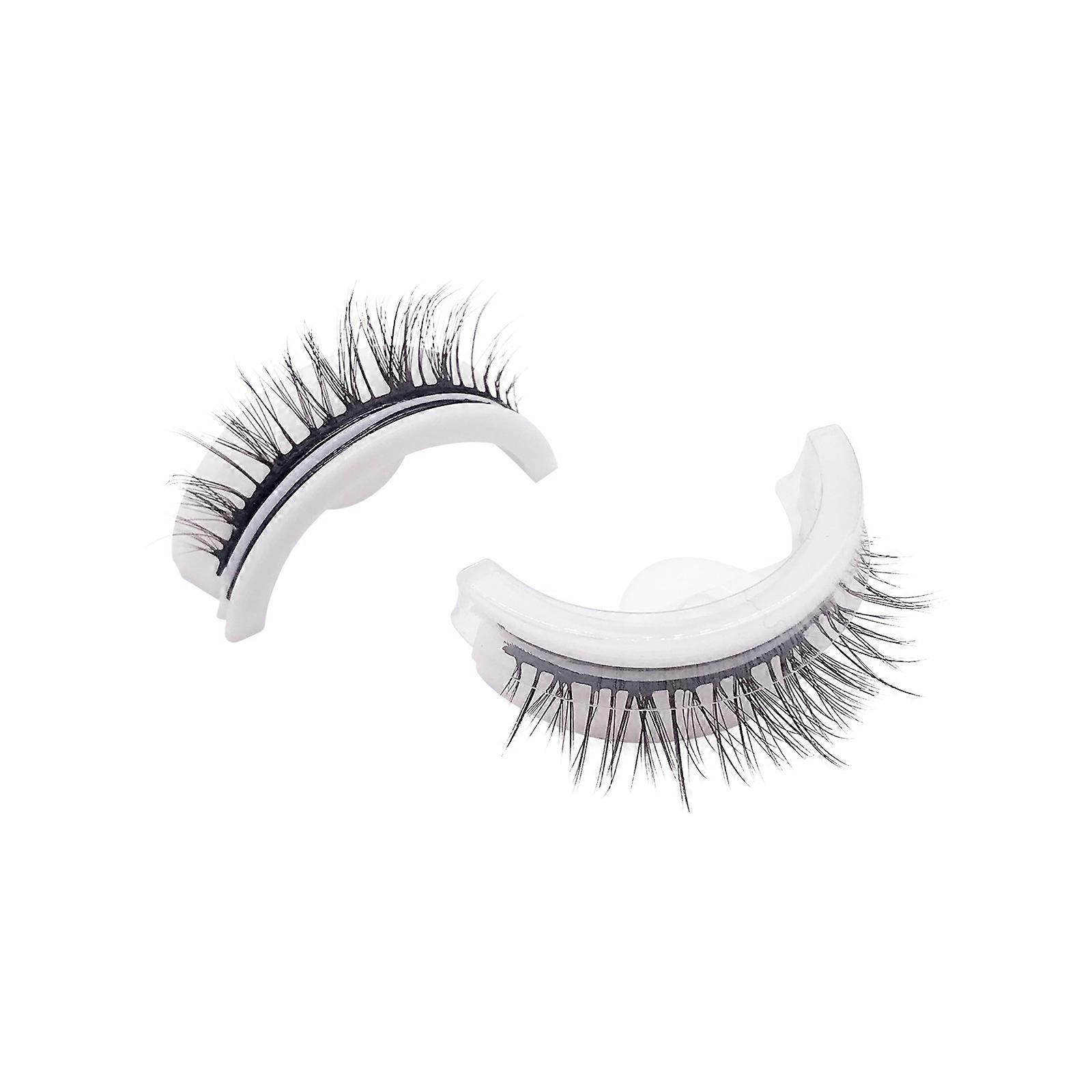 Selfadhesive False Eyelashes Gluefree Selfadhesive Eyelashes Quick Stick Double Glue Eyelashes Beginner-friendly