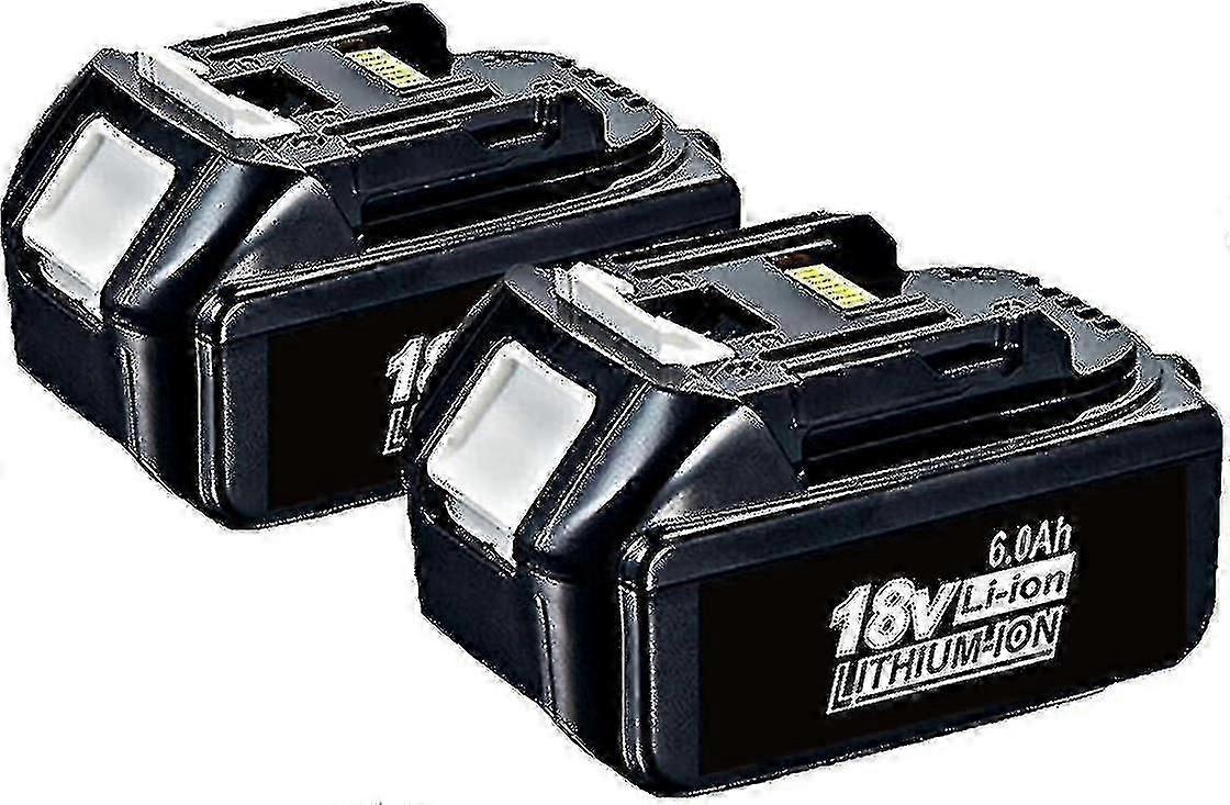 2 حزمة لبطارية ماكيتا 18 فولت 8.0 آه Lxt ليثيوم أيون Bl1850b Bl1830b Bl1860b لاسلكي