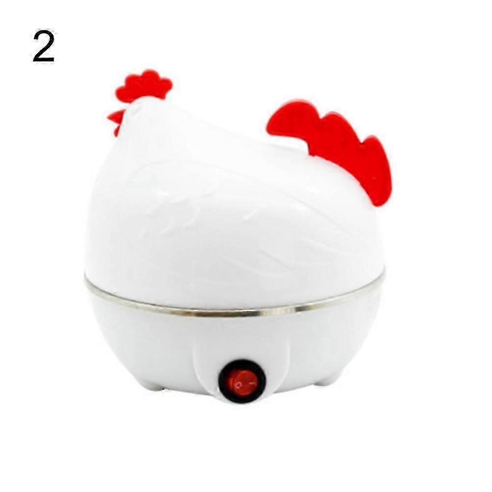 Electric 7-Hole Chicken-Shaped Egg Cooker Steamer for Kitchen